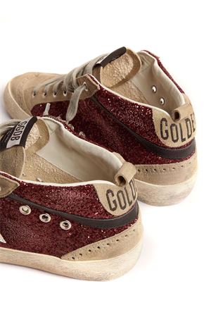 Mid Star sneakers in burgundy glitter upper GOLDEN GOOSE | GWF00122F00262681553